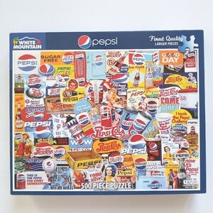 Pepsi 500-piece puzzle by White Mountain